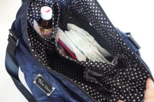 ＴＨＥＡ ＴＨＥＡ（ティアティア）のマザーズバッグは、ポケットがたくさんあって便利